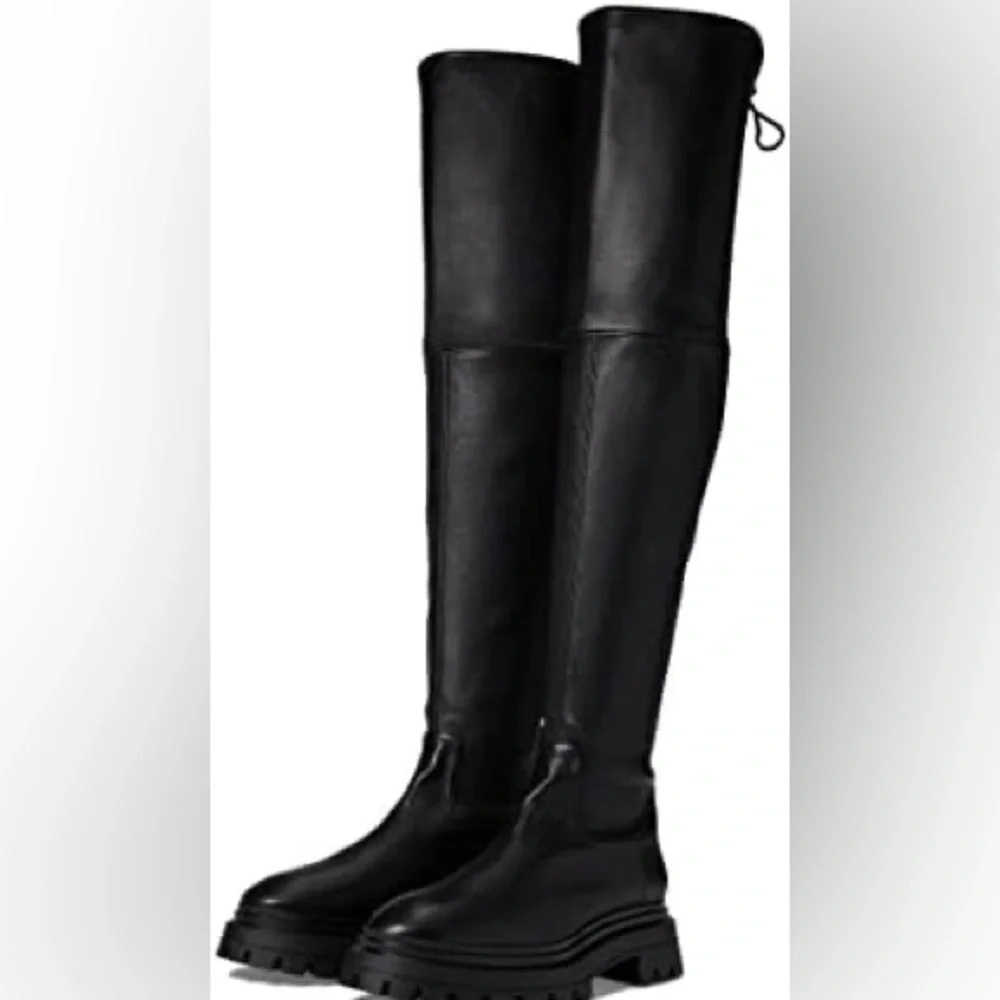 Stuart Weitzman Bedfordland Lug Sole Over the Knee Boot Size 10.5 NEW‎
